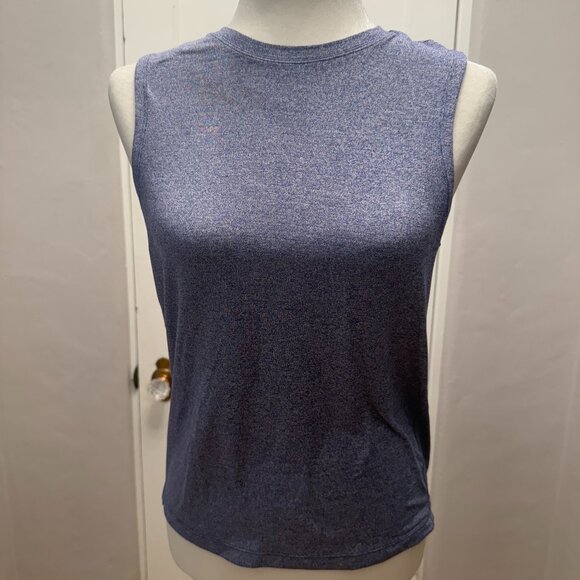 Lululemon Blue Workout Athleasure Tank - Picture 1 of 4